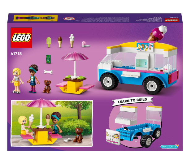 LEGO Friends 41715 Furgonetka z lodami - 1040641 - zdjęcie 10